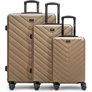 Redolz Essentials 07 3-SET 4 kółka Zestaw walizek 3-części