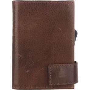 SecWal Etui na karty kredytowe  2 Skórzany portfel RFID 9 cm