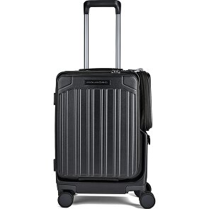 Piquadro PQ-Light 4 kółka Walizka kabinowa 55 cm Komora na laptopa