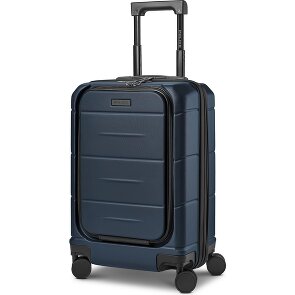 Police London 4 kółka Walizka kabinowa 55 cm Komora na laptopa z funkcją poszerzenia