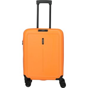 Travelite Basics 4 kółka Walizka kabinowy 55 cm z plisą rozprężną