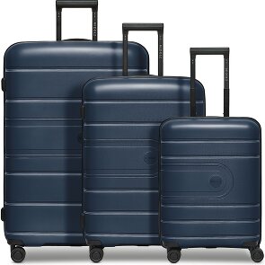 Redolz Essentials 11 4 kółka Zestaw walizek 3-części z plisą rozprężną