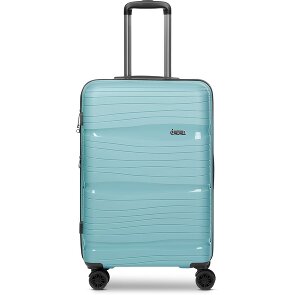 d&n Travel Line 4300-Plus 4 kółka Walizka M 65 cm z plisą rozprężną