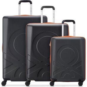 Delsey Paris x Zestaw walizek na 4 kółkach United Colors of Benetton Fabrica 3 szt.