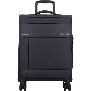 Jump Monthélys 4 kółka Walizka kabinowy 55 cm z plisą rozprężną