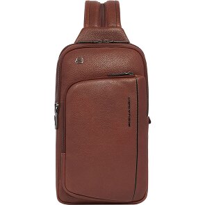 Piquadro S134 Skórzana torba na ramię 32 cm