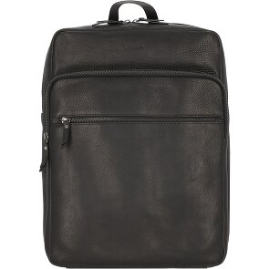 Burkely Antique Avery Plecak skórzany 44 cm Komora na laptopa