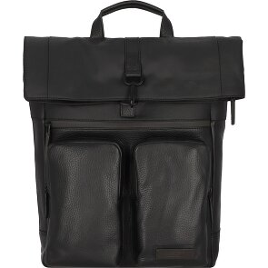 Jost Stockholm Plecak skórzany 45 cm Komora na laptopa