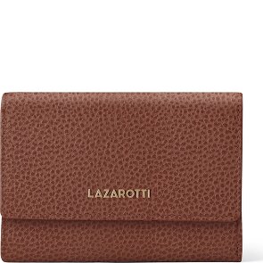 Lazarotti Portfel Bologna Leather XL z kieszenią zapinaną na zamek dookoła, Skóra, 14 cm