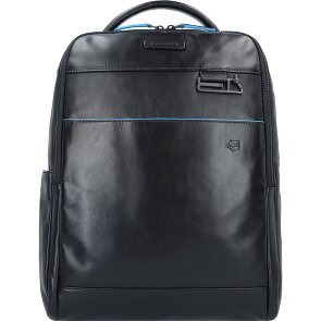 Piquadro Blue Square Revamp Plecak biznesowy Skórzany 37 cm Komora na laptopa Piquadro Blue Square Revamp Plecak biznesowy Skórzany 37 cm Komora na laptopa