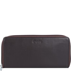 Esquire Nowy jedwabny portfel skórzany 19 cm