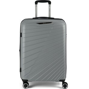 Benzi 5808 4 kółka Walizka 65 cm z plisą rozprężną