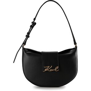Karl Lagerfeld Signature Torba na ramię Skórzany 27 cm