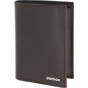 oxmox Leather Portfel Ochrona RFID Skóra 10 cm