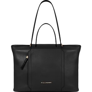 Piquadro Circle Shopper Bag Skórzany 38 cm Komora na laptopa