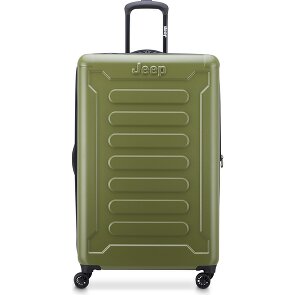 Jeep JH004C 4 kółka Walizka 80 cm z plisą rozprężną