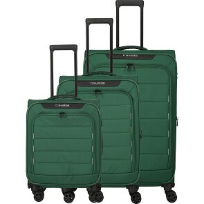 Travelite Skaii 4 kółka Zestaw walizek 3-części z funkcją poszerzenia