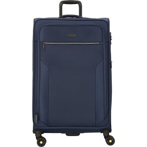 d&n Travel Line 9704 4 kółka Walizka L 78 cm z funkcją poszerzenia