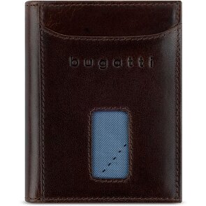 bugatti Secure Slim Portfel Ochrona RFID Skórzany 8 cm