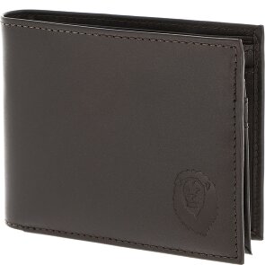 oxmox Leather Portfel Ochrona RFID Skóra 12 cm