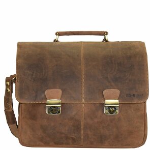 Greenburry Vintage Briefcase Leather 42 cm Komora na laptopa