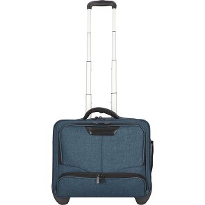 Dermata 2 kółka Walizka biznesowy 46 cm Komora na laptopa