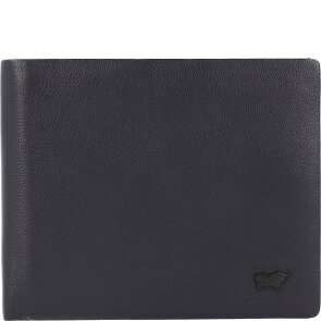 Braun Büffel Hannes Portfel Ochrona RFID Skóra 12 cm