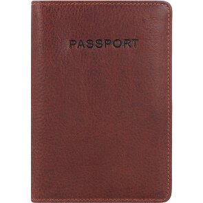 Burkely Skórzane etui na paszport RFID Antique Avery 10 cm
