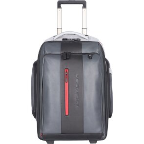 Piquadro Urban 2-Wheel Backpack Trolley Leather 54 cm Komora na laptopa