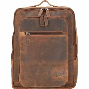 Pride and Soul Jester Business Backpack Leather 38 cm Laptop Compartment