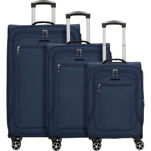 Cocoono Monterrey 4 kółka Zestaw walizek 3-części z plisą rozprężną