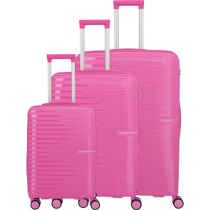 Travelite Pacific 4 kółka Zestaw walizek 3-części