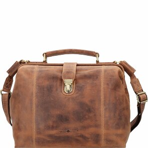 Greenburry Vintage Handbag Leather 32 cm
