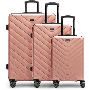 Redolz Essentials 07 3-SET 4 kółka Zestaw walizek 3-części
