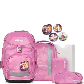 Ergobag Zestaw tornistrów 6 szt. z zestawem rzepów