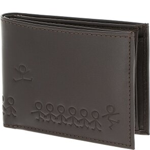 oxmox Leather Portfel Ochrona RFID Skóra 11 cm