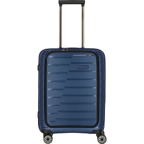 Travelite Air Base 4 kółka Walizka kabinowa 55 cm Komora na laptopa