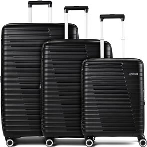 American Tourister Roadrush 4 kółka Zestaw walizek 3-części z funkcją poszerzenia