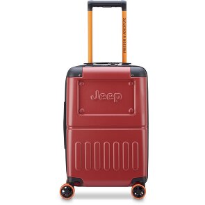 Jeep JH002B 4 kółka Walizka kabinowy XL 55 cm z plisą rozprężną