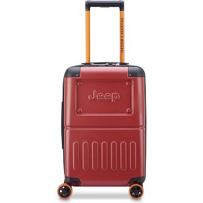 Jeep JH002B 4 kółka Walizka kabinowy XL 55 cm z plisą rozprężną