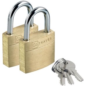 Go Travel Akcesoria do bagażu Zamki bagażowe zestaw 2 2 cm