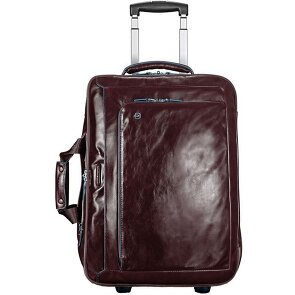 Piquadro Blue Square 2 kółka Walizka biznesowa Skóra 51 cm Komora na laptopa