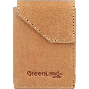 Greenland Nature Portfel RFID skórzany 7 cm