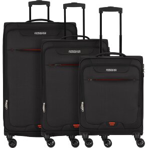 American Tourister Street Roll 4 kółka Zestaw walizek 3-części z plisą rozprężną