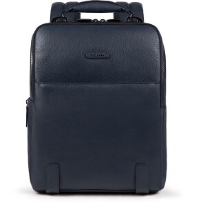 Piquadro Modus Plecak Specjalny Skórzany 40 cm Komora na laptopa