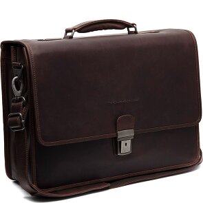 The Chesterfield Brand Glenwood Briefcase Messenger Skórzany 42 cm Komora na laptopa