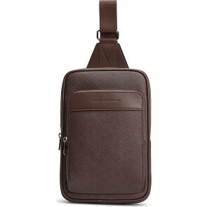 Tommy Hilfiger Torba skórzana z flagą TH 28 cm