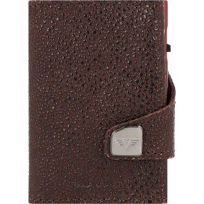 Tru Virtu Etui na karty kredytowe Click & Slide Portfel RFID Skóra 6,5 cm