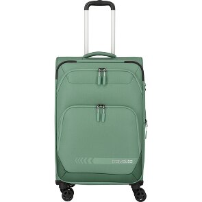 Travelite Kick Off 4 kółka Walizka M 67 cm z funkcją poszerzenia