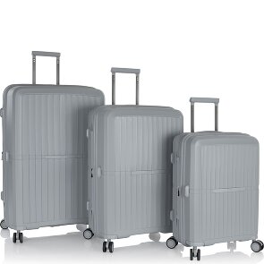 Heys AirLite 4 kółka Zestaw walizek 3-części z plisą rozprężną